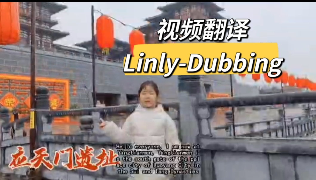 视频翻译Linly-Dubbing，欣儒介绍洛阳